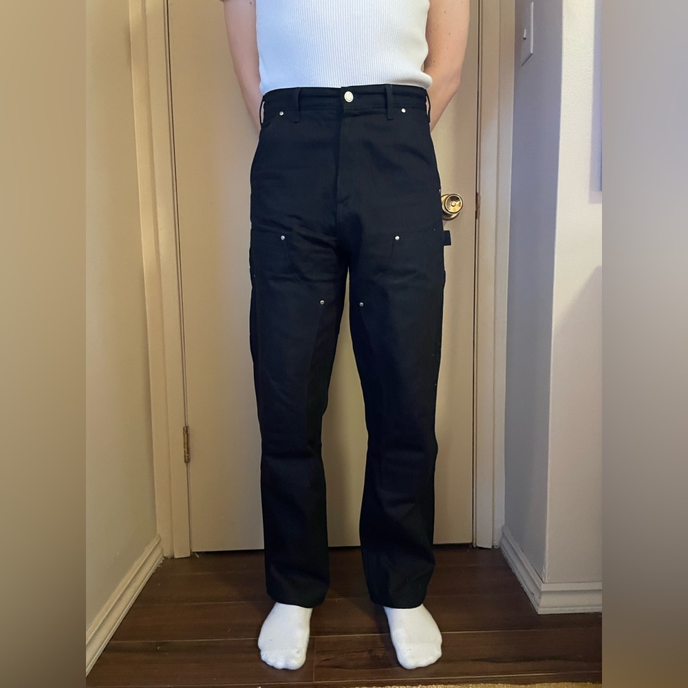 Men’s Zara Classic Black Utility Workwear Pants